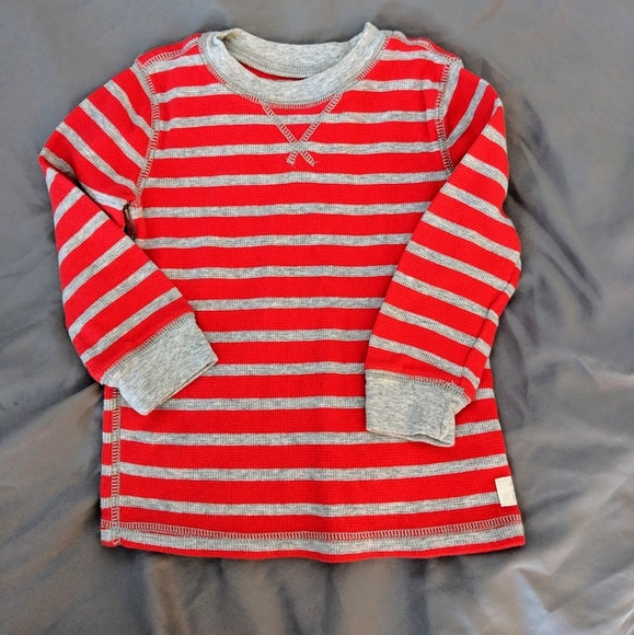 Carter's boys waffle weave long sleeve top size 2T - Picture 1 of 3